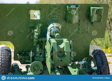 Old military cannon stock photo. Image of firepower - 251047654