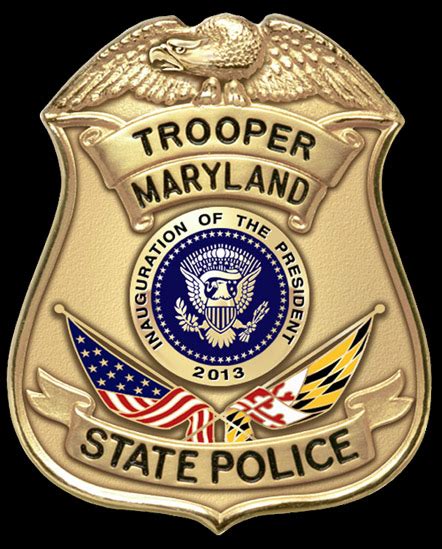 Maryland State Police Special Purpose Badge Commemorating the 57th ...