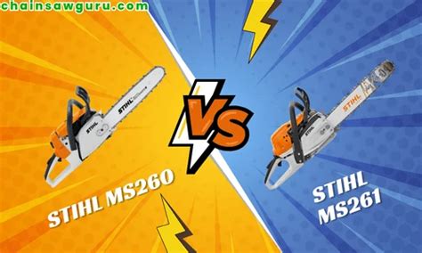 Stihl MS260 vs 261 - [Battle of Power and Reliability]