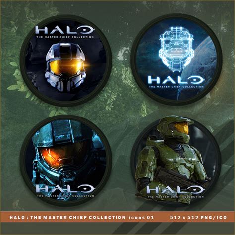 Halo: The Master Chief Collection icons by BrokenNoah on DeviantArt