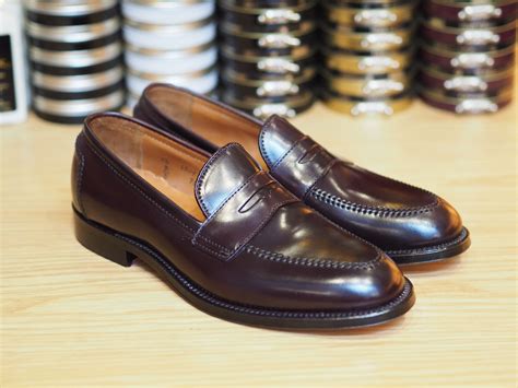 Penny Loafer Color 8 Shell Cordovan – Double Monk