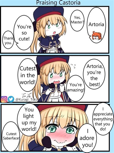 Praising Castoria Cutest Saberface: You world! adore SE - iFunny