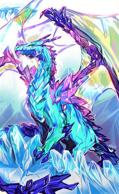 Crystal Dragon by Enijoi on deviantART | Dragon artwork fantasy ...