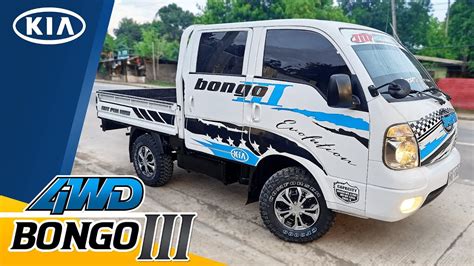 Kia Bongo III 4x4 | with Offroad tires - YouTube