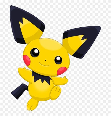 Pokemon Shiny Pichu Spikyeared Is A Fictional Character - Pokemon Pichu ...