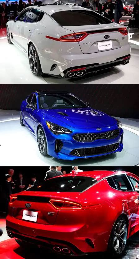 2018 Kia Stinger Launched In 3 Different Exterior Colors (MORE ...