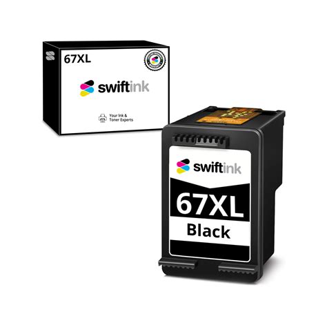 Remanufactured HP 67XL Black Ink Cartridge | Swift Ink