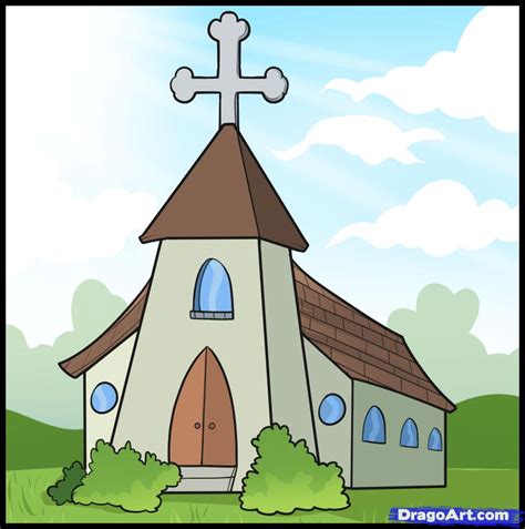 church cartoon - Clip Art Library