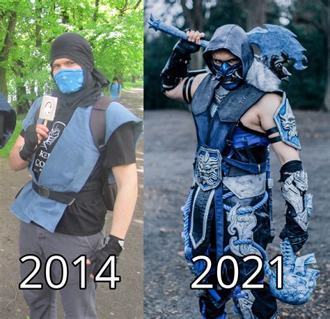 This dude's cosplay on sub-zero costume! : r/MortalKombat