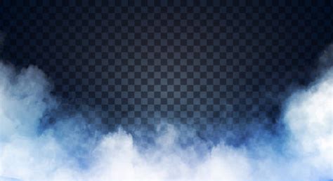 Blue Fog Background