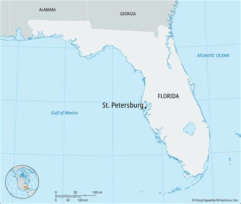 St Pete Map Florida - Anetta Mathilda