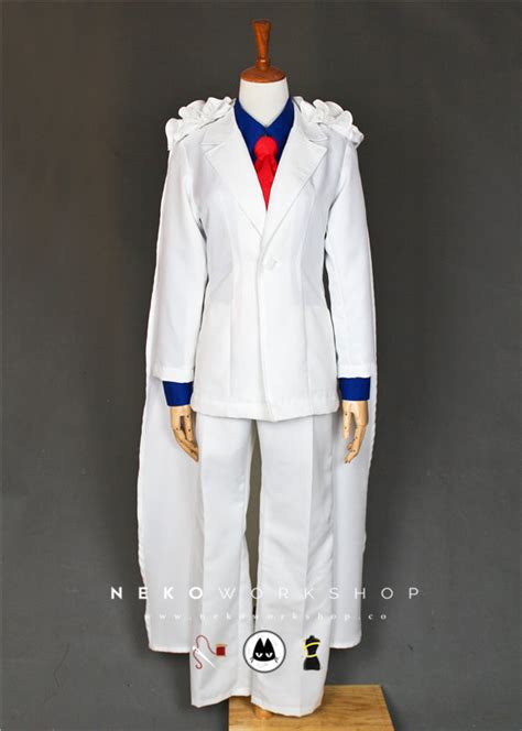 Magic Kaito Detective Conan – Kaitou Kid Cosplay Costume – Neko Workshop