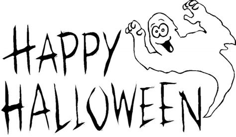 halloween clip art black and white - Clip Art Library