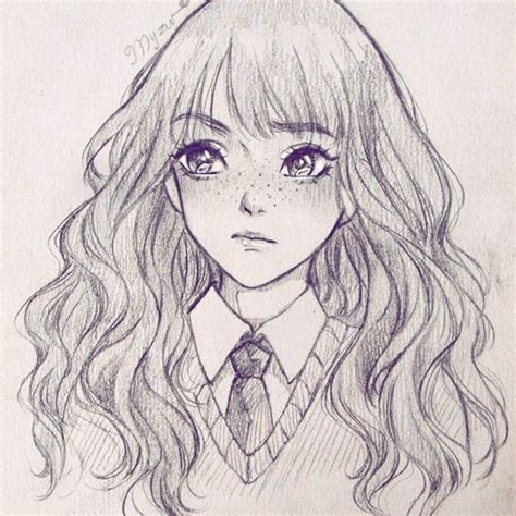 Drawing Hermione Granger She is so intelligent and beautiful!! But the ...