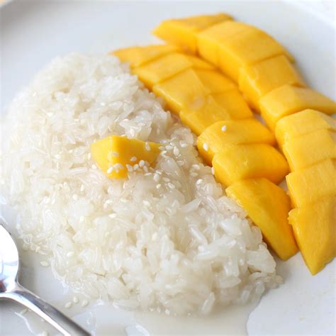 Mango Sticky Rice (a Thai dessert!) - Joyous Apron