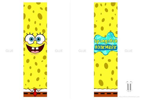 Spongebob bookmark by tibots | Handmade bookmarks diy, Book making ...