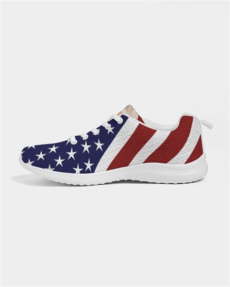 Trump Sneakers Womens USA Flag Sneakers Flag Tennis Shoes Trump Womens ...