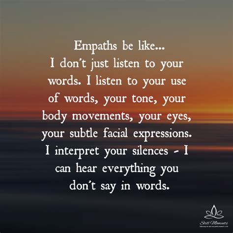 Empathy Quotes - Still Moments