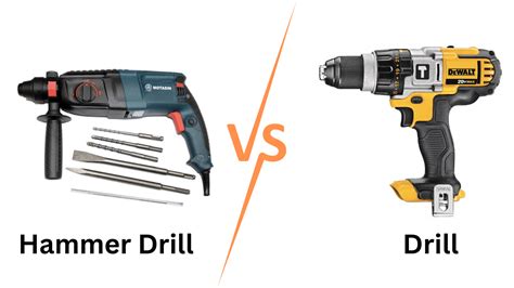 Difference Between Hammer Drill And Drill - MDM Tool Supply