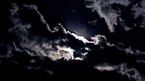 Sky Moonlight Dark Clouds moon night . . 721967, Cloudy Night HD ...