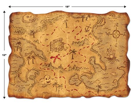 Real Pirate Treasure Maps