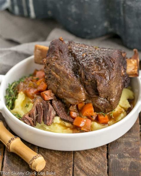 Instant Pot Beef Short Ribs - That Skinny Chick Can Bake