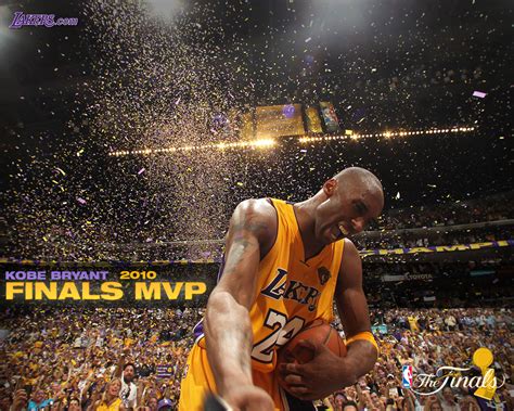 Kobe Bryant MVP NBA Finals 2010 Wallpaper (Inspirational Basket Ball ...