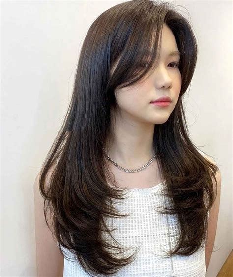 Korean Hairstyle Girl Long Hair - israelihotgirls