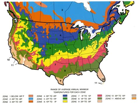 5 Zone Map Of Usa - Map