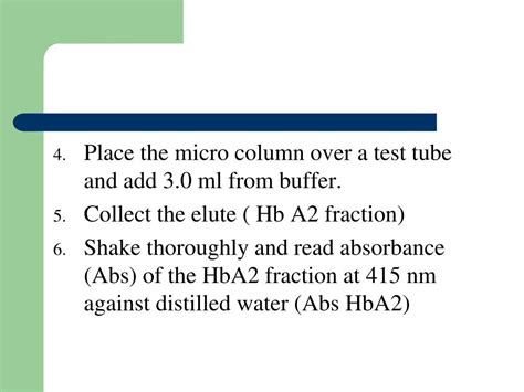 PPT - Hemoglobin A2 PowerPoint Presentation, free download - ID:286025