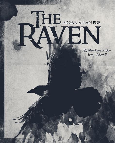 "The Raven" Book Cover. on Behance