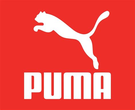 Puma Logo White Symbol With Name Clothes Design Icon Abstract football ...