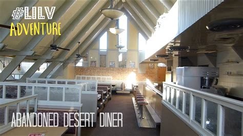 Abandoned Desert Diner - POWER WAS STILL ON! - YouTube