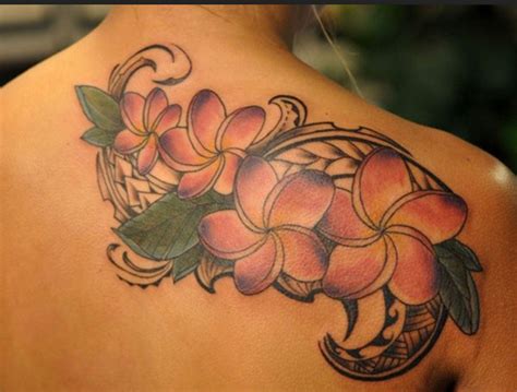 Pin by Lucy Francis on Tattoo ideas | Plumeria tattoo, Pink flower ...