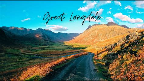 Langdale Valley Journey: A Scenic Indoor Cycling Adventure - YouTube