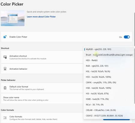 Download PowerToys Color Picker free for PC - CCM