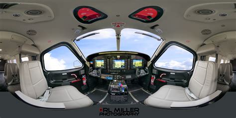 Kodiak 100 Airplane Interior 360 Image - RL Miller Photography LLC