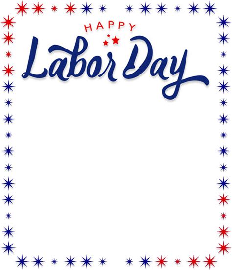 Free Labor Day Borders - Clipart