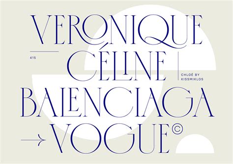 Chloé typeface / 2021 :: Behance