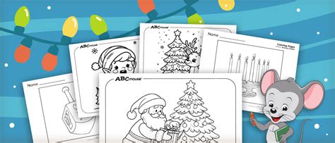 Holiday Coloring Pages for Kids (Free Printables) | ABCmouse