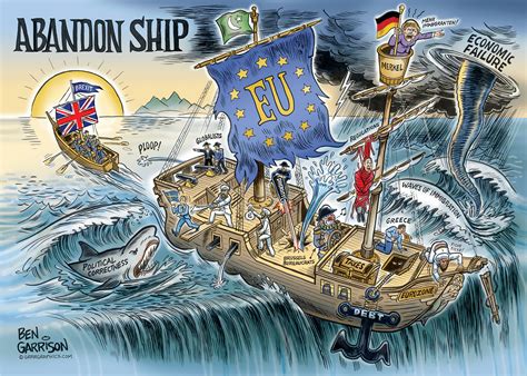 ABANDON SHIP BREXIT Classic Ben Garrison Cartoon - Ben Garrison ...