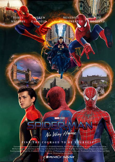 Spider Man: No Way Home Movie Poster by OfAmazingSpidey on DeviantArt