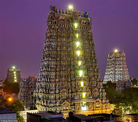 India's Meenakshi Temple are an explosion of vibrant shades and 33k ...