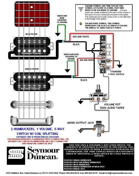 3 Pickup Guitar Wiring Diagram