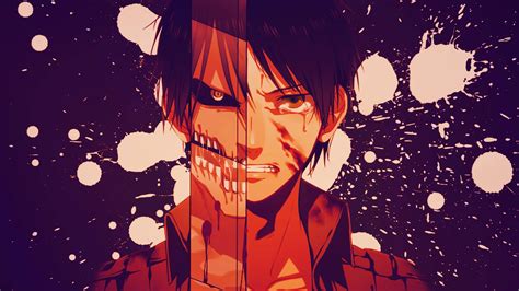 Download Attack On Titans 4K Titan Eren Wallpaper | Wallpapers.com