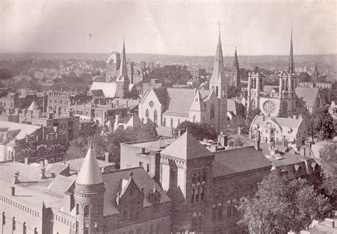 Worcester, MA around 1907 looking Southwest from the State Mutual ...