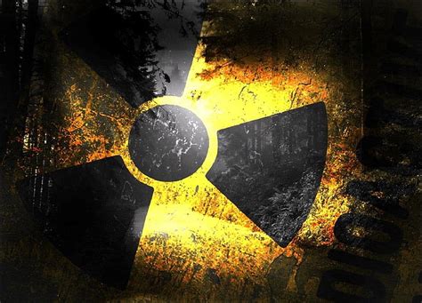 Nuclear Waste Symbol Wallpaper