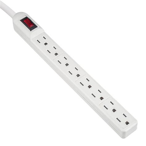 AblePower 8 Outlet Power Strip Surge Protector 15A 125V 90J - Walmart.com