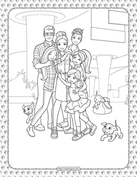 Barbie Princess Adventure Coloring Pages 06