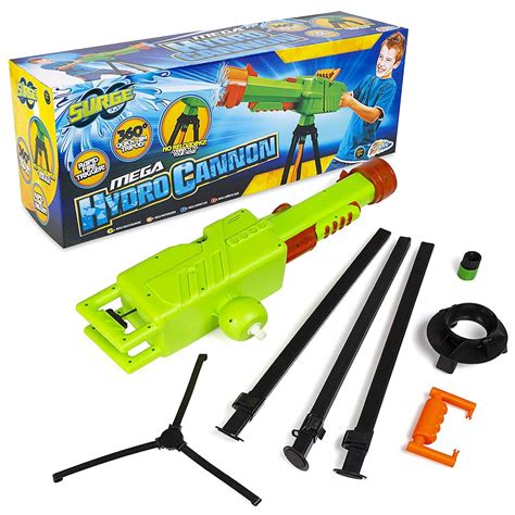 GIANT MEGA HYDRO WATER GUN CANNON SHOOT BLAST TRIPOD STAND LARGE ...